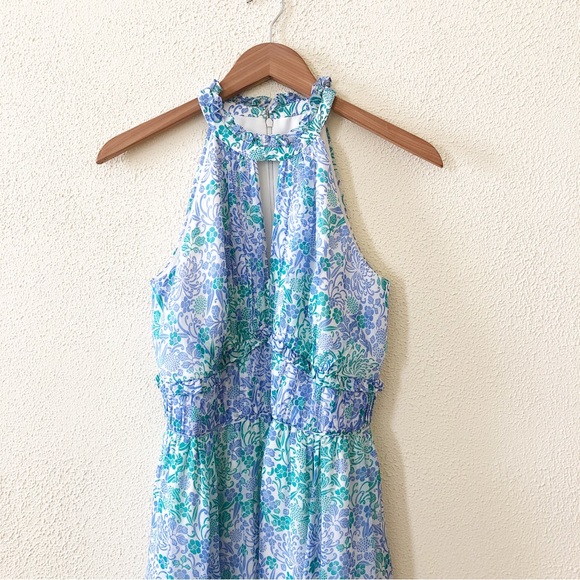 Shoshanna Printed Esther Maxi Dress 4 - Picture 7 of 8